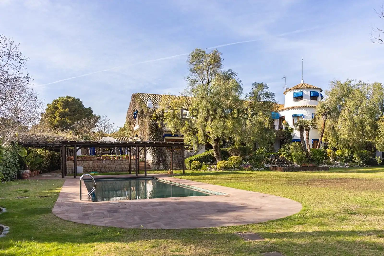 Garten von Haus oder Chalet zum Verkauf in Sitges mit Klimaanlage, Heizung und Privatgarten