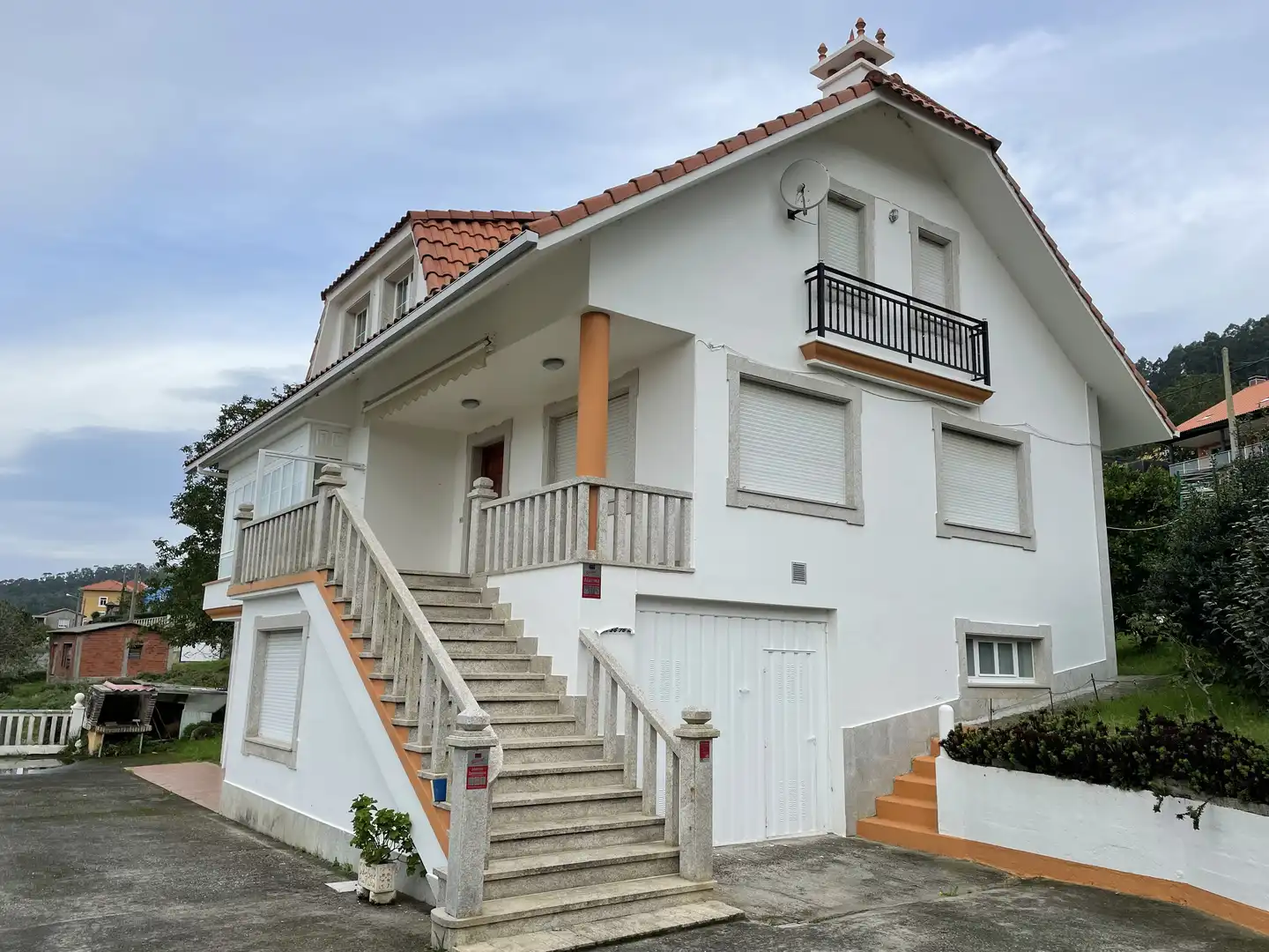 Vista exterior de Casa o chalet en venta en Cedeira con Calefacción, Jardín privado y Terraza