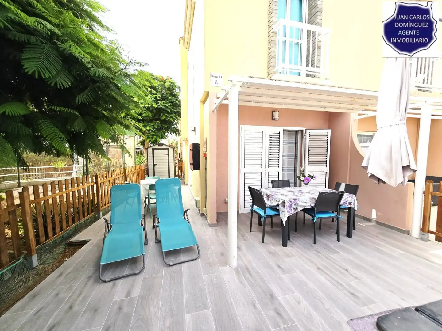 Terrace of Houses for rent in San Bartolomé de Tirajana  with Air Conditioner, Terrace and Furnished