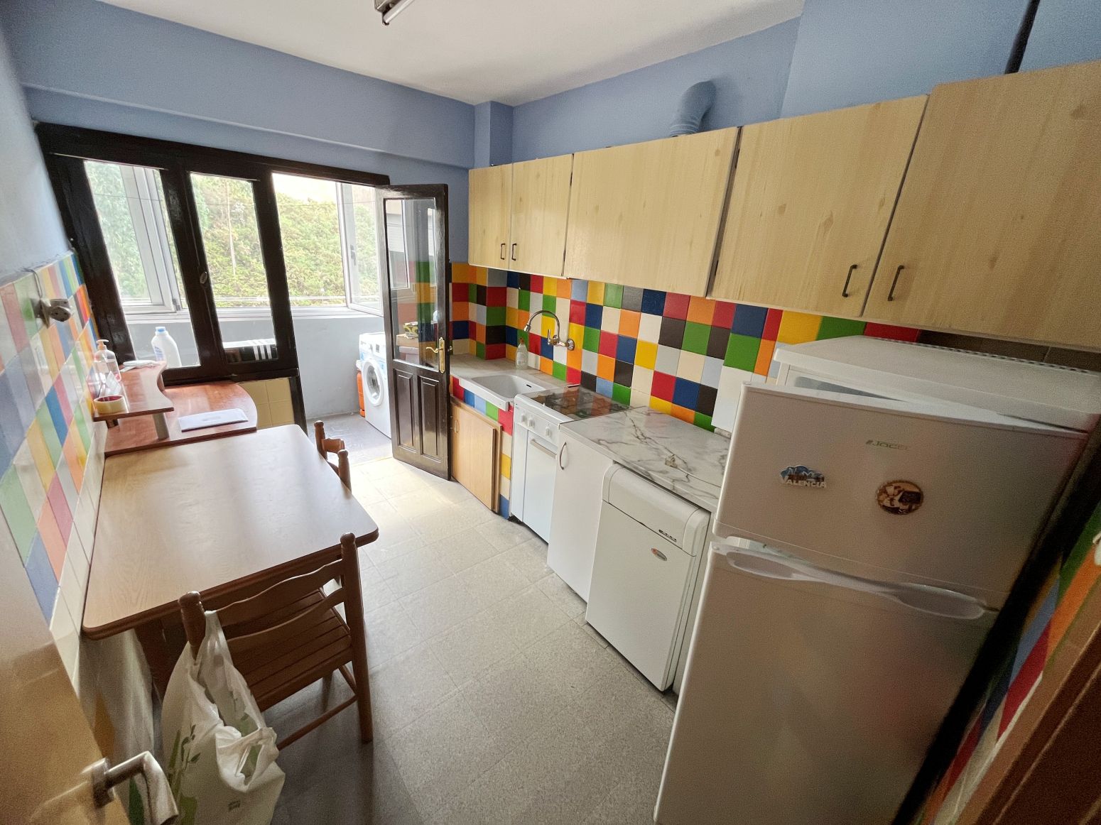 Kitchen of Flat for sale in Avilés  with Heating and Terrace