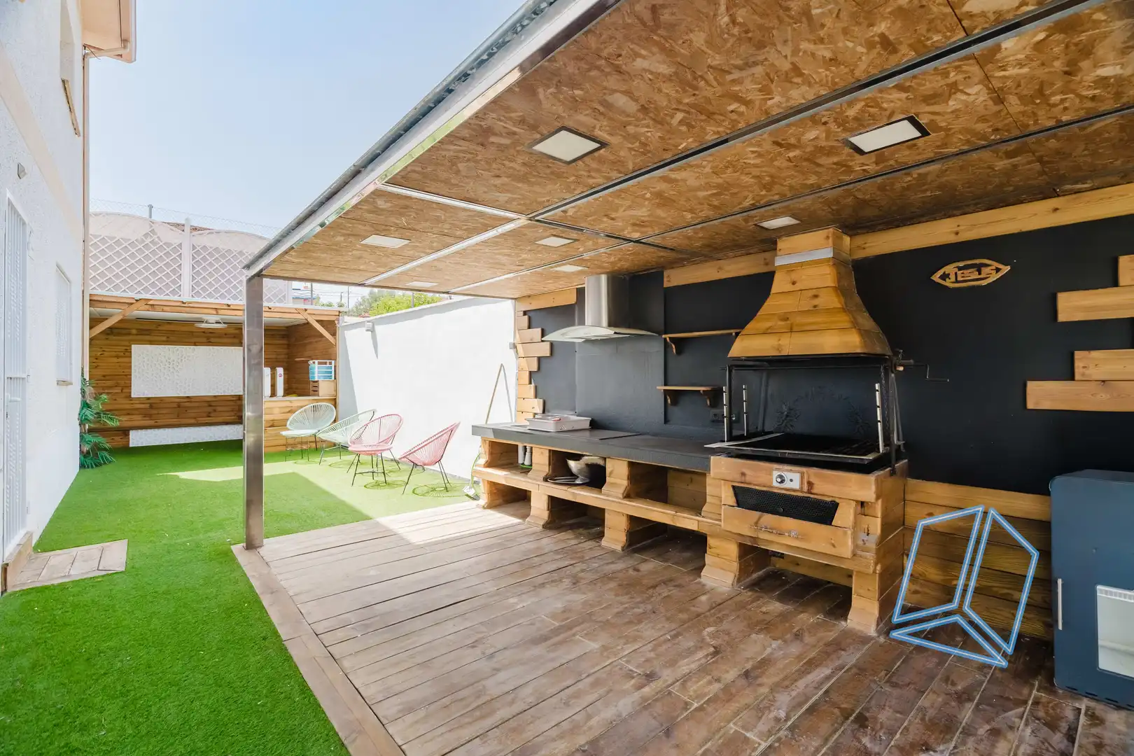 Terraza de Casa o chalet en venta en Canyelles con Piscina y Balcón