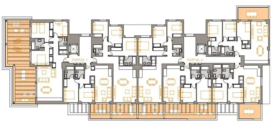 Apartament amb piscina en venda a El Faro de Calaburra - Chaparral, imagen 13