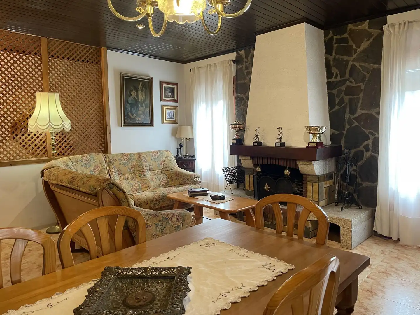 Living room of Country homes for sale in Fonollosa  with Private garden, Terrace and Storage room