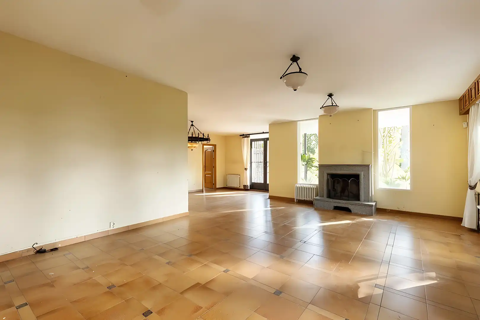 Living room of Houses for sale in San Lorenzo de El Escorial  with Heating, Private garden and Terrace