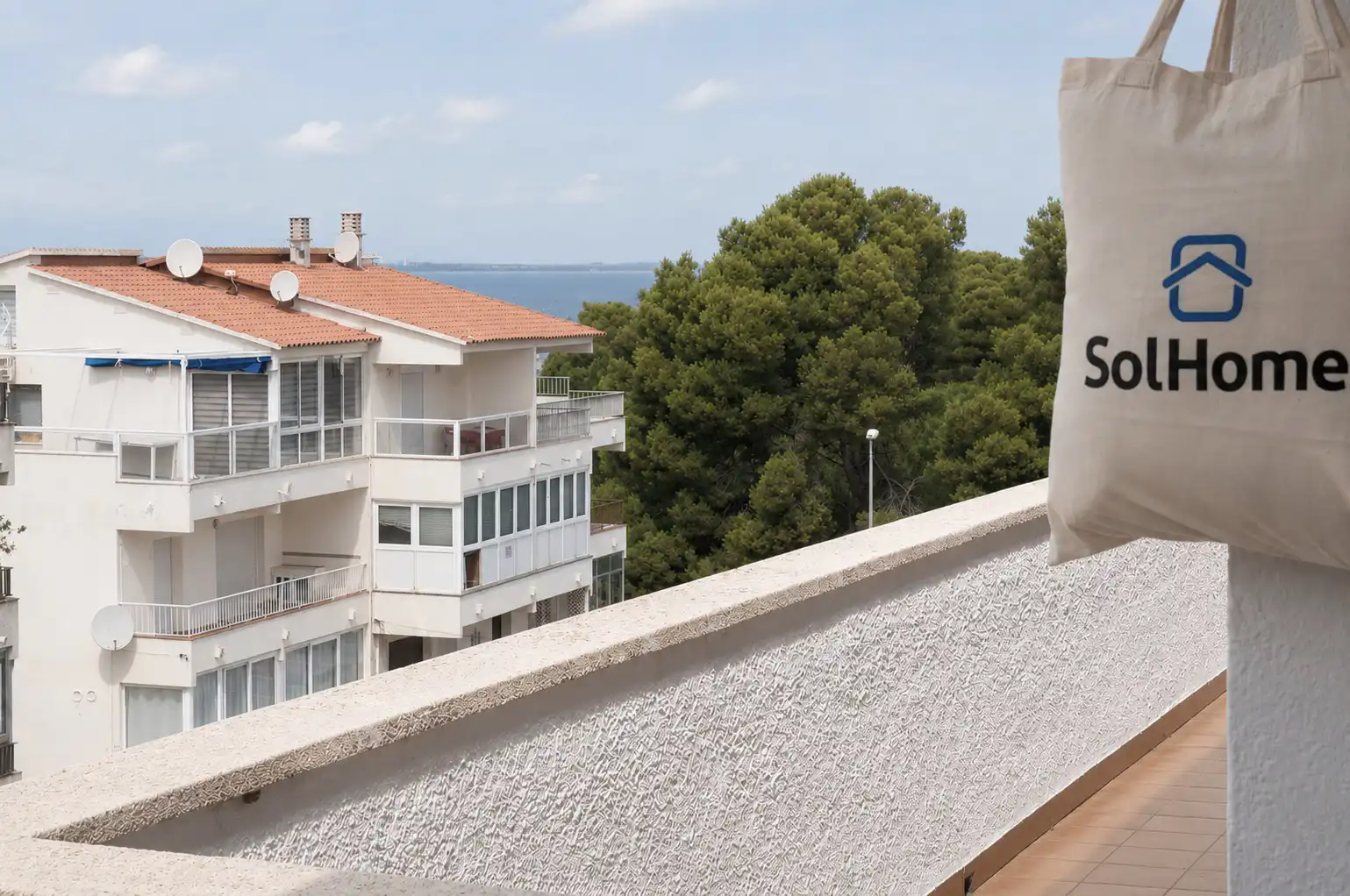 Terraza de Ático en venta en L'Escala con Calefacción, Terraza y Amueblado