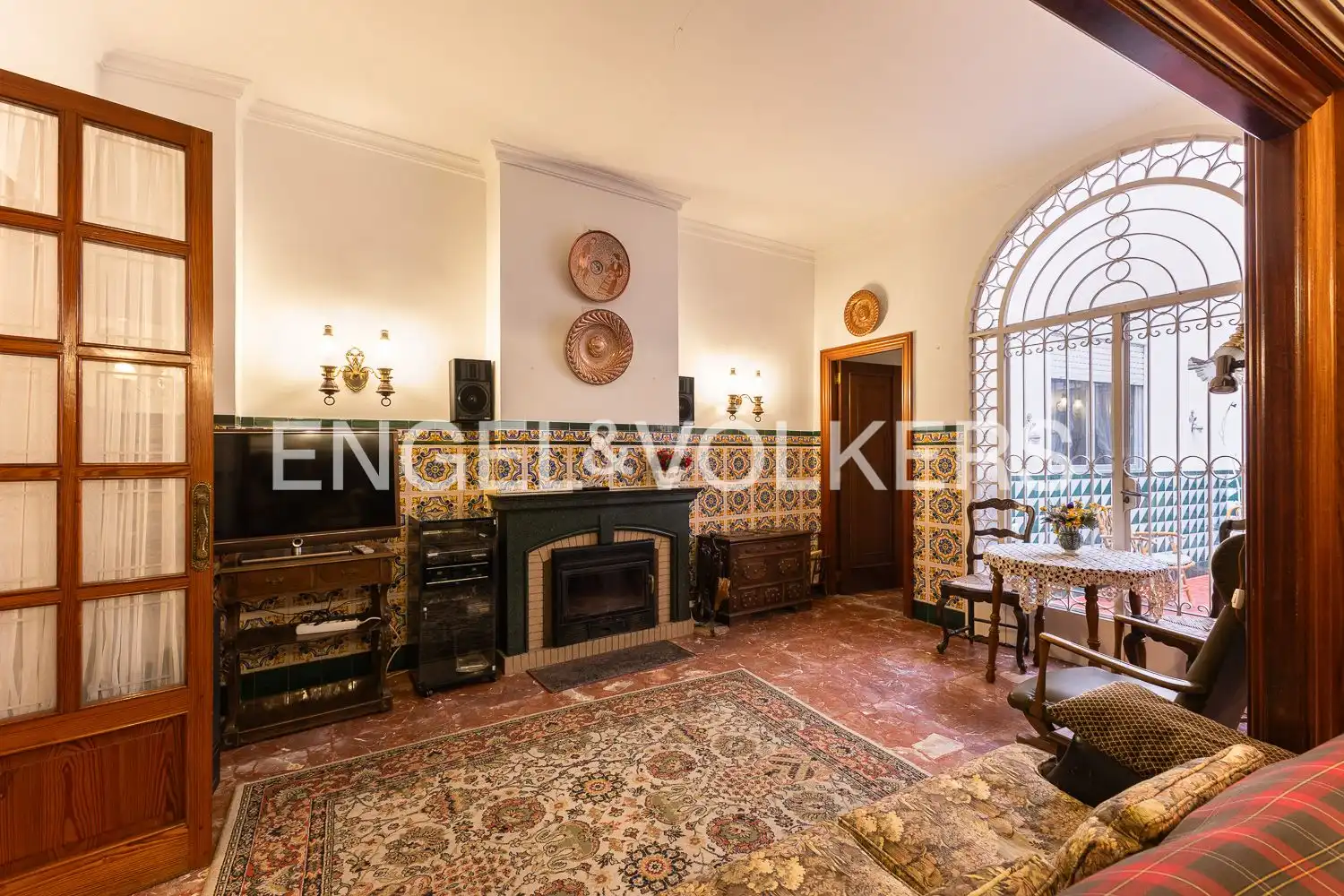 Sala de estar de Casa o chalet en venta en Guadassuar con Calefacción, Trastero y Amueblado