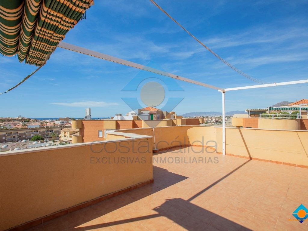 Terrace of Flat for sale in Mazarrón  with Air Conditioner, Private garden and Terrace