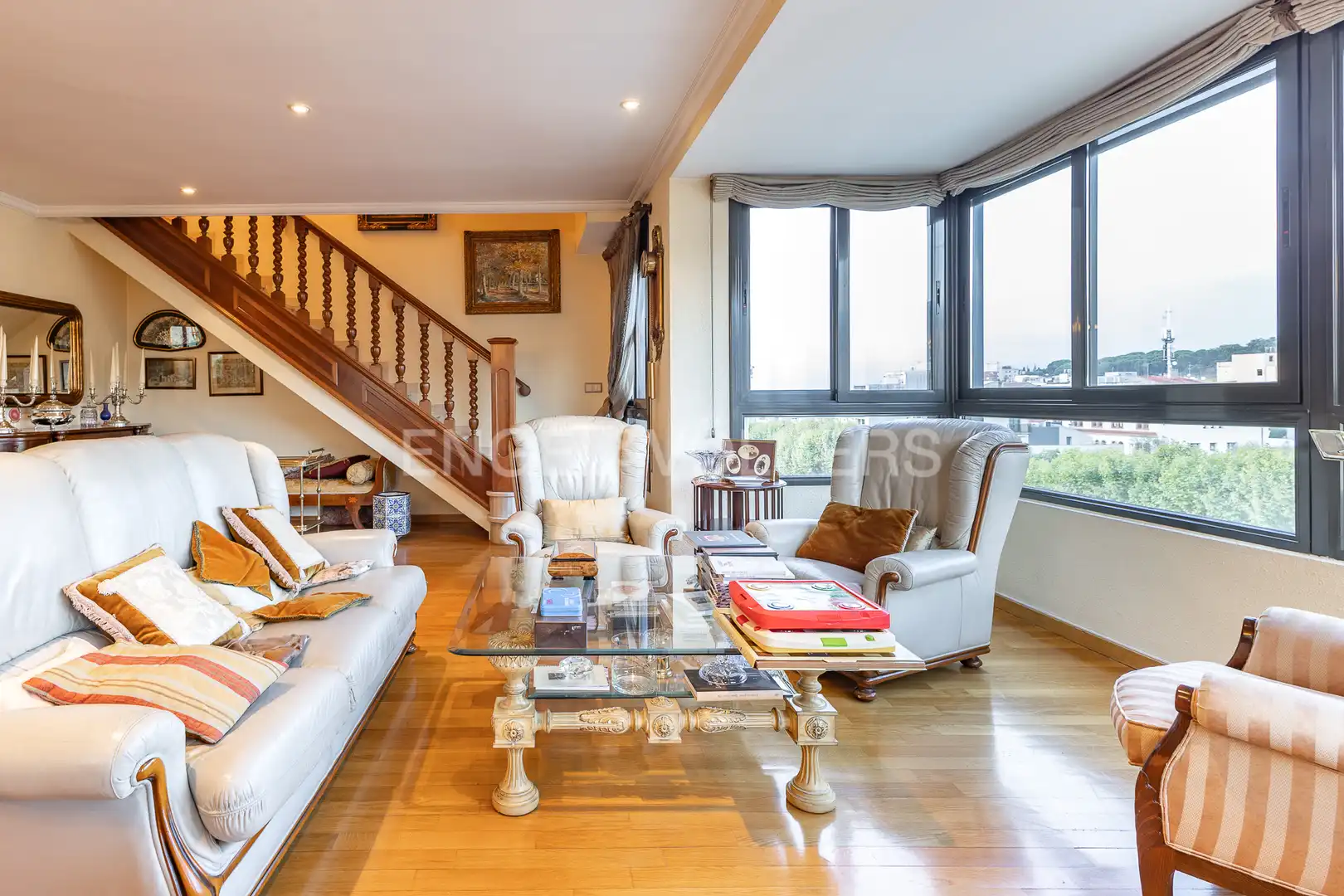 Sala de estar de Dúplex en venta en Arenys de Mar con Aire acondicionado, Calefacción y Parquet