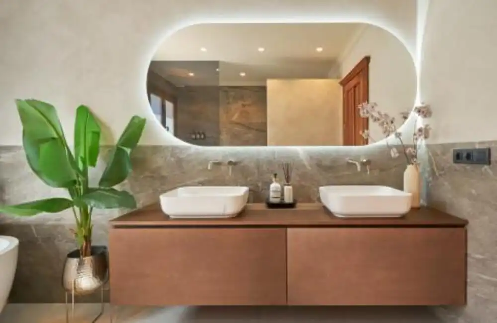 Bathroom of Houses for rent in Marbella  with Air Conditioner, Private garden and Terrace