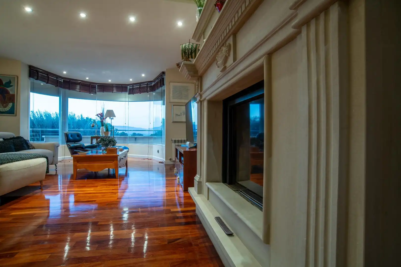 Sala de estar de Casa o chalet en venta en Molina de Segura con Calefacción, Jardín privado y Parquet