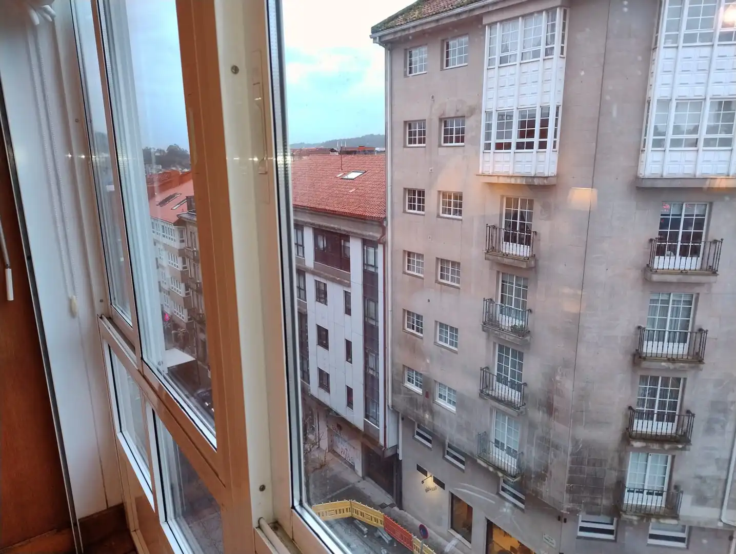 Balcony of Flat for rent in Santiago de Compostela   with Heating, Furnished and Oven