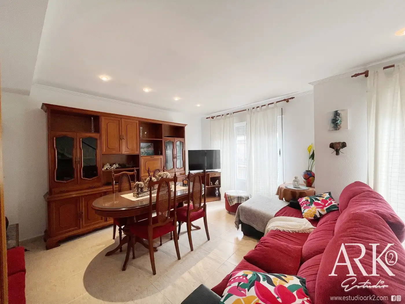 Living room of Duplexes for sale in Gandia  with Air Conditioner, Terrace and Storage room
