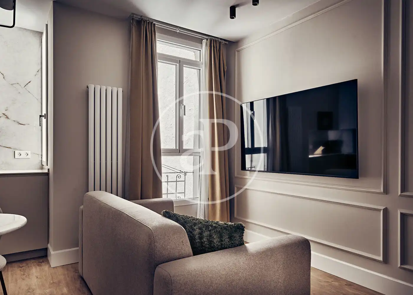 Sala de estar de Piso en venta en Madrid con Aire acondicionado, Calefacción y Amueblado