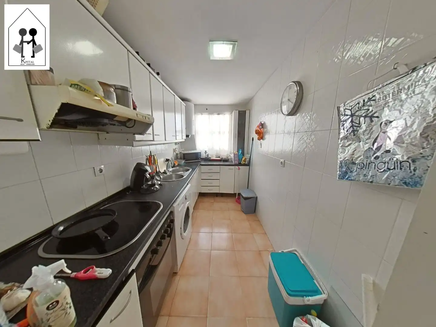 Kitchen of Flat for sale in Los Palacios y Villafranca  with Air Conditioner, Heating and Terrace