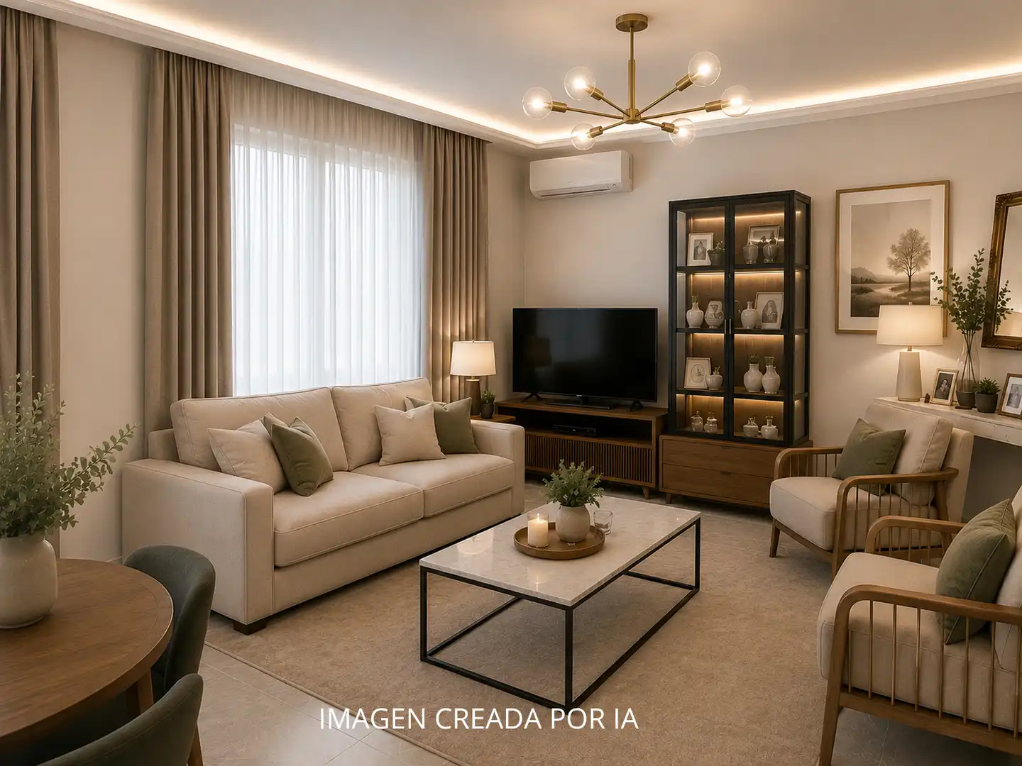 Living room of Houses for sale in Aranjuez  with Air Conditioner, Heating and Private garden