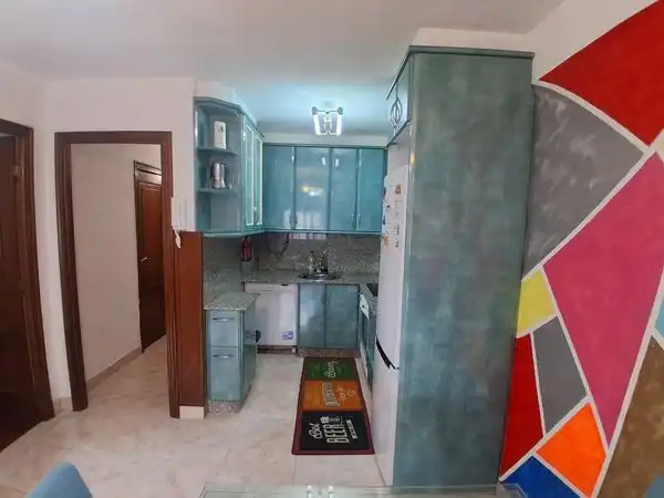 Cocina de Piso en venta en Vigo  con Calefacción, Trastero y Amueblado