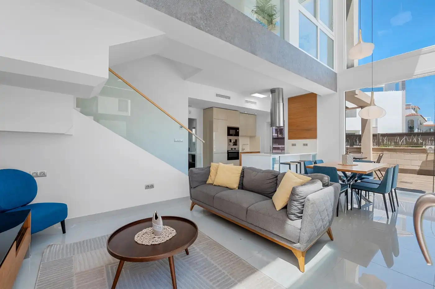 Living room of Houses for sale in Rojales  with Air Conditioner, Terrace and Swimming Pool