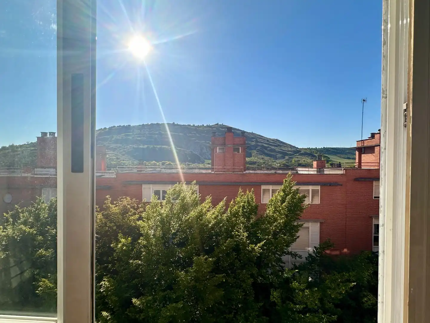 Vista exterior de Piso en venta en  Pamplona / Iruña con Aire acondicionado, Calefacción y Parquet
