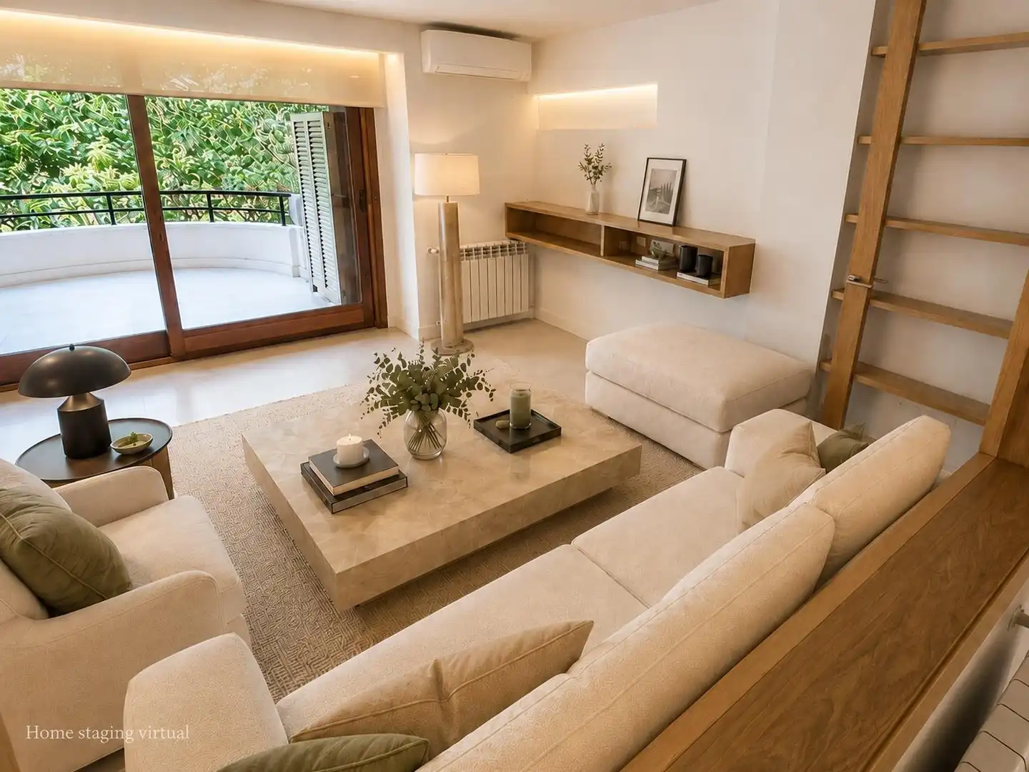 Sala de estar de Piso en venta en  Palma de Mallorca con Aire acondicionado, Calefacción y Terraza