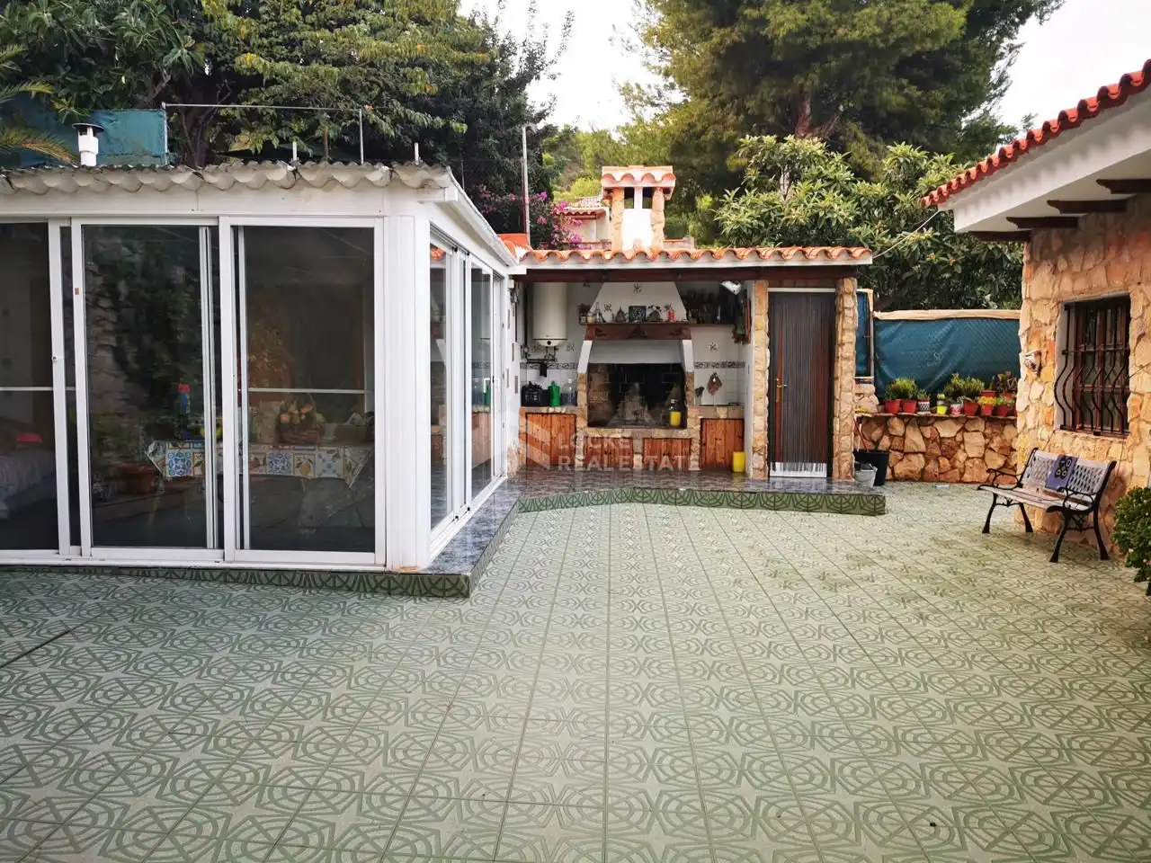 Jardín de Casa o chalet en venta en La Font d'en Carròs con Jardín privado, Terraza y Trastero
