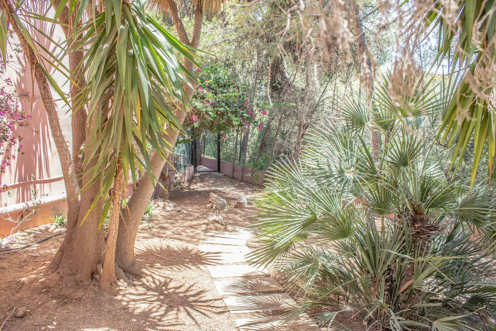 Garten von Einfamilien-Reihenhaus zum Verkauf in Calvià mit Klimaanlage, Heizung und Terrasse