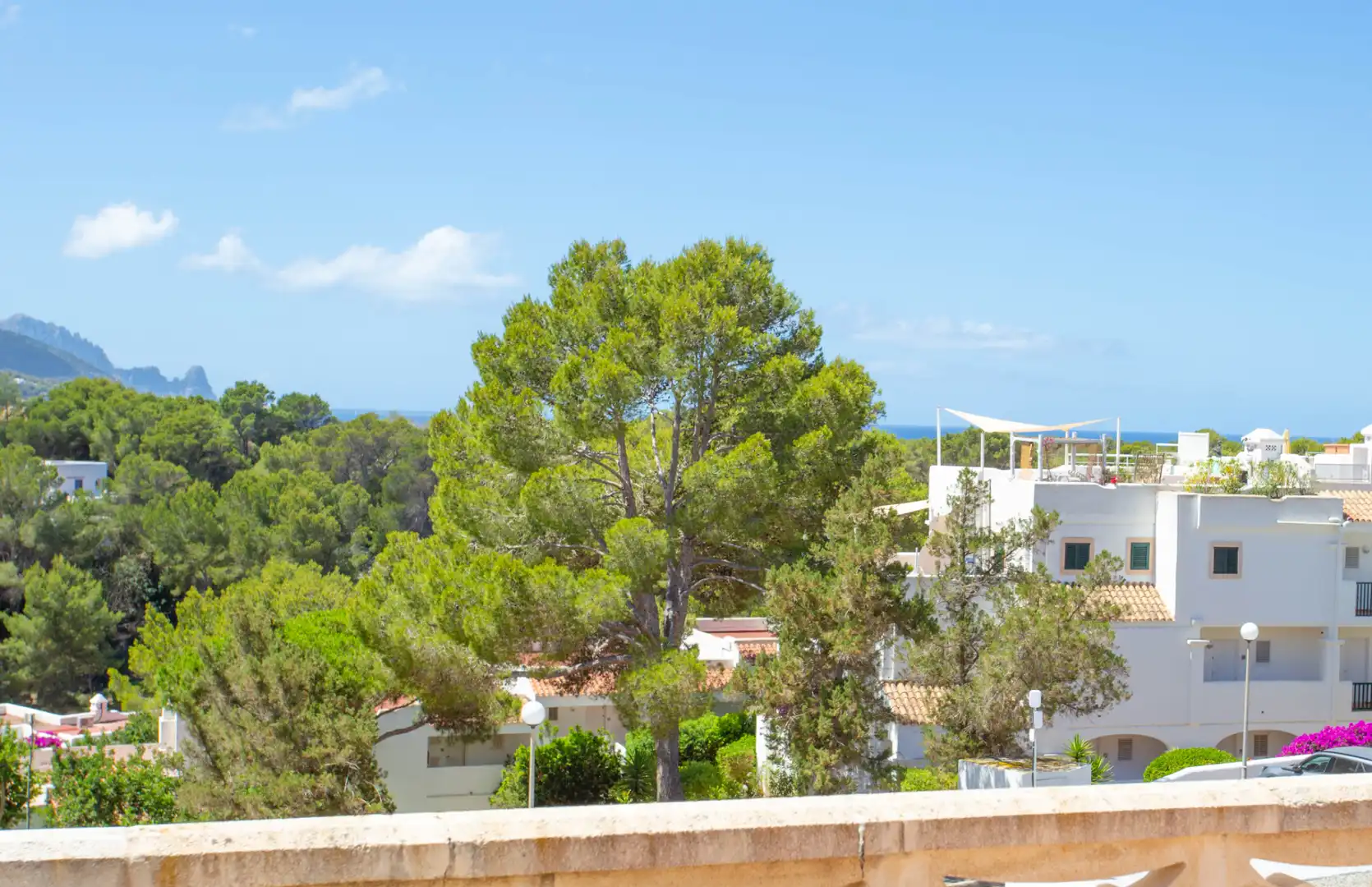 Vista exterior de Apartament en venda en Sant Josep de sa Talaia amb Aire condicionat, Calefacció i Terrassa