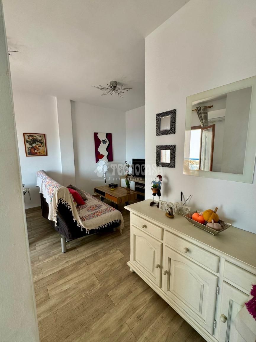 Living room of Flat to rent in Garrucha  with Air Conditioner and Terrace