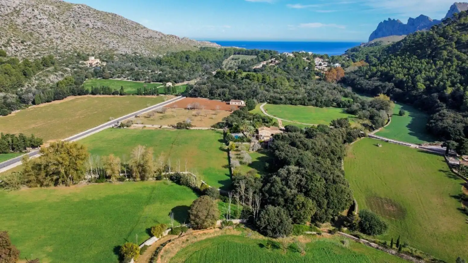 Außenansicht von Haus oder Chalet zum Verkauf in Pollença mit Klimaanlage, Heizung und Terrasse