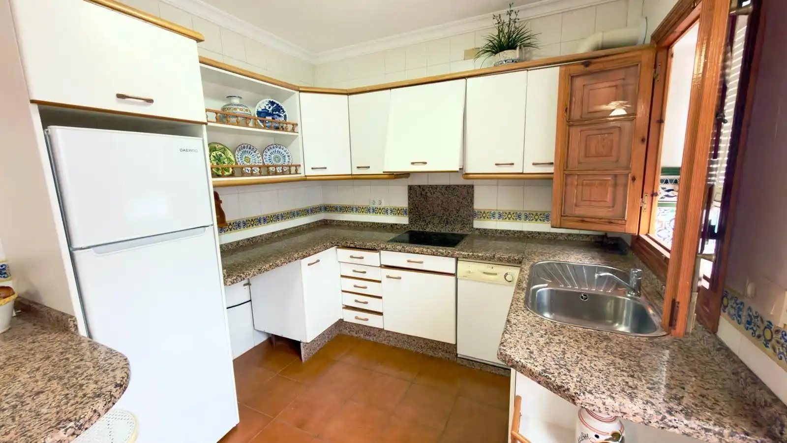 Cocina de Casa adosada en venta en Punta Umbría con Aire acondicionado y Balcón