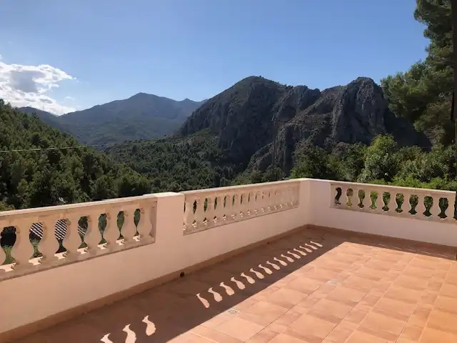 Terrassa de Casa o xalet en venda en Tàrbena amb Aire condicionat, Calefacció i Jardí privat