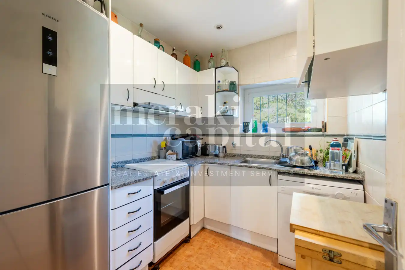 Cocina de Casa o chalet en venta en Sant Cugat del Vallès con Calefacción, Jardín privado y Terraza