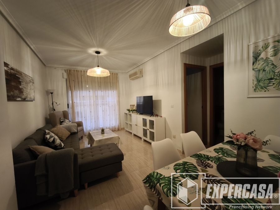 Sala d'estar de Apartament en venda en Oropesa del Mar / Orpesa amb Aire condicionat, Traster i Piscina