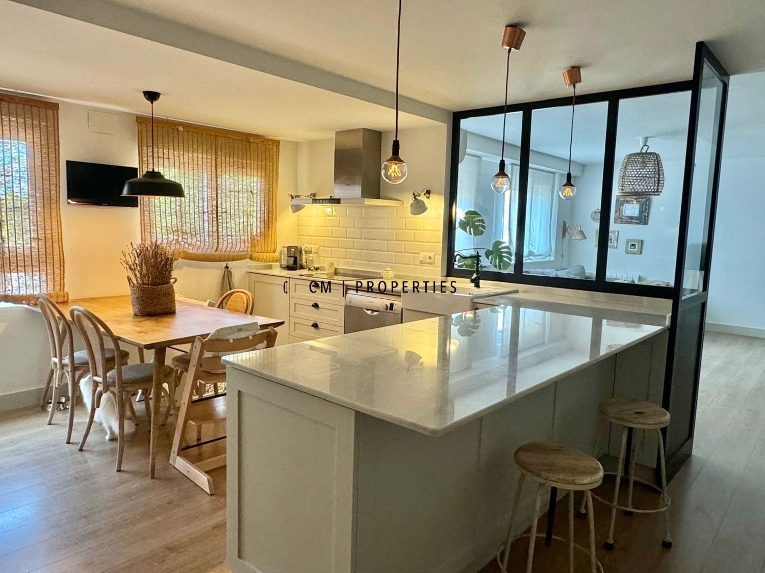 Cocina de Piso de alquiler en Mislata con Aire acondicionado, Calefacción y Amueblado