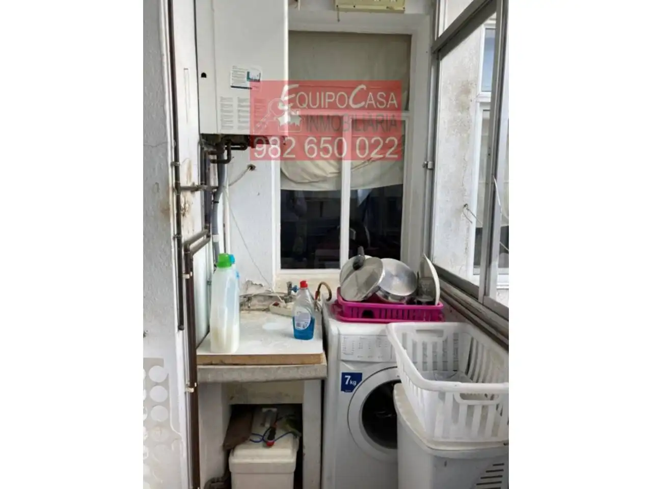Cocina de Piso en venta en Lugo con Calefacción, Parquet y Amueblado
