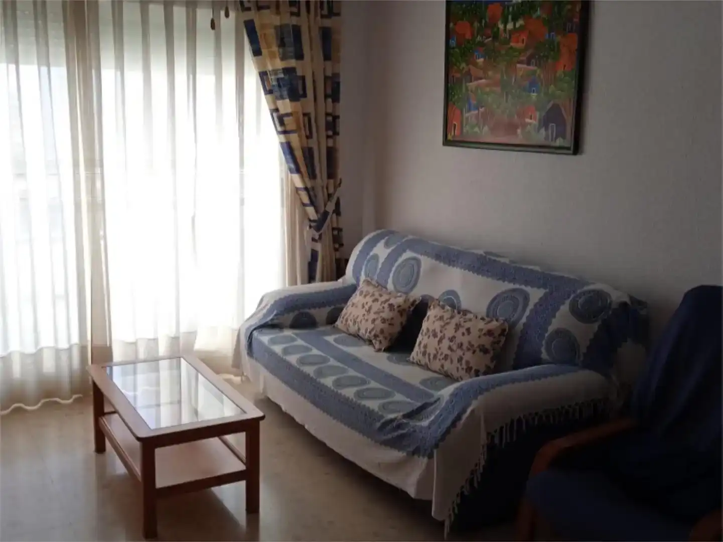 Wohnzimmer von Wohnung zur Miete in Daimús mit Schwimmbad