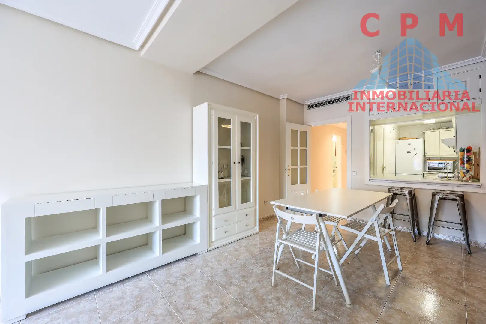 Esszimmer von Wohnung zur Miete in Madrid mit Klimaanlage, Heizung und Parkett