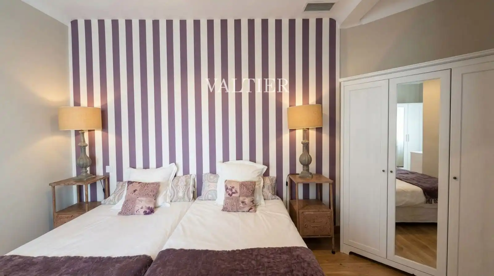 Bedroom of Flat for rent in Madrid  with Air Conditioner, Heating and Furnished