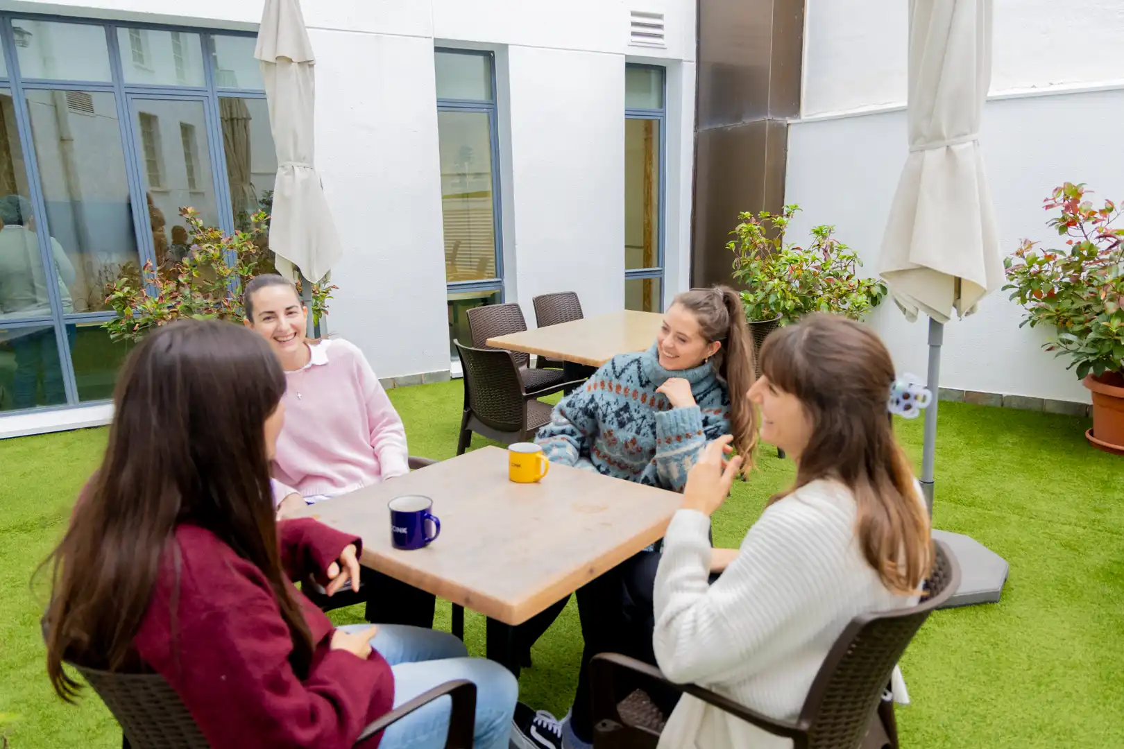 Terrasse von Büro zur Miete in Madrid mit Klimaanlage, Heizung und Terrasse