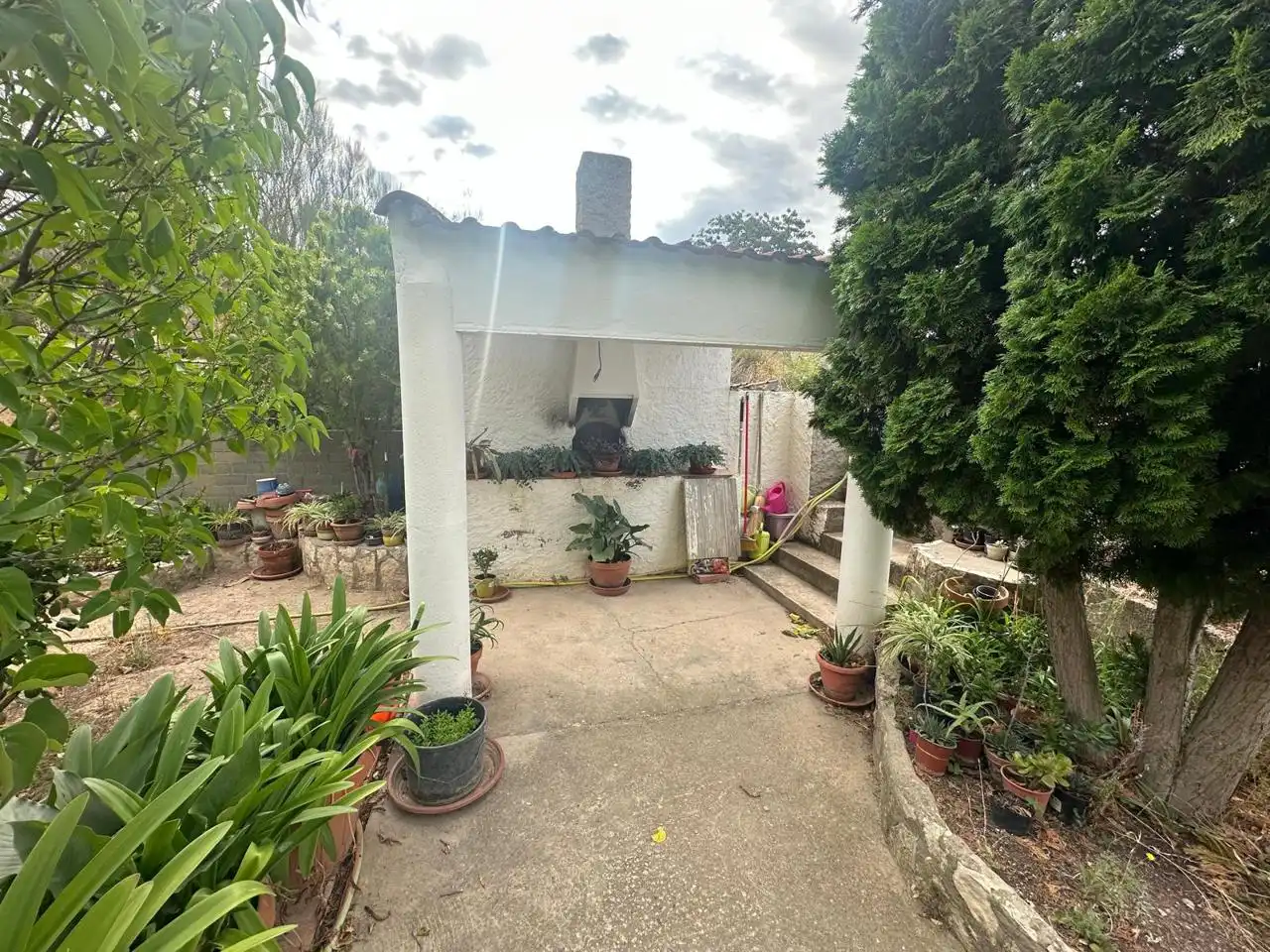 Garden of Houses for sale in Caspe  with Air Conditioner, Heating and Private garden