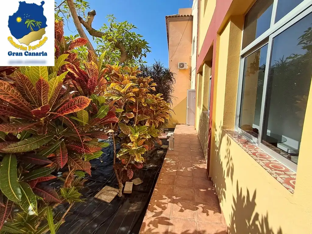 Terrasse von Wohnung zum Verkauf in Mogán mit Privatgarten und Terrasse