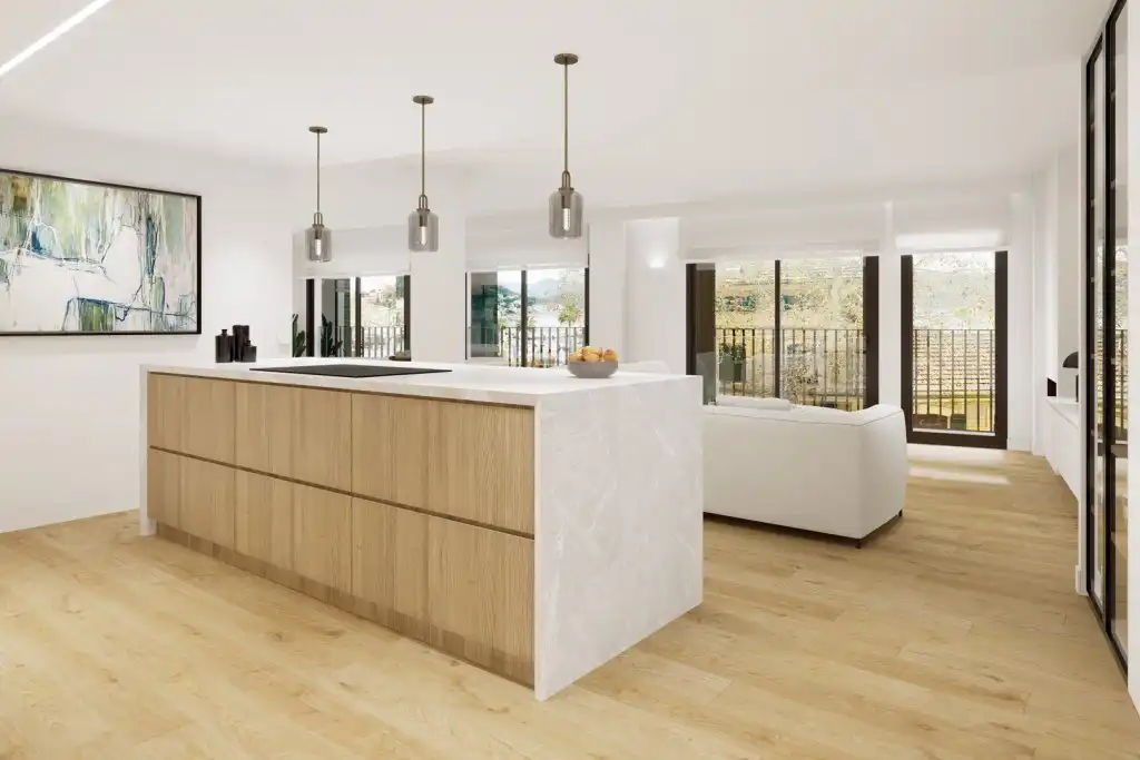 Cuina de Apartament en venda en Sóller amb Aire condicionat i Terrassa