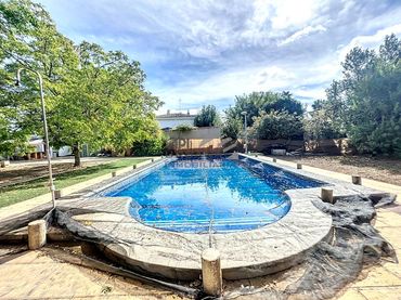 Casa con piscina en venta en Campo de aras