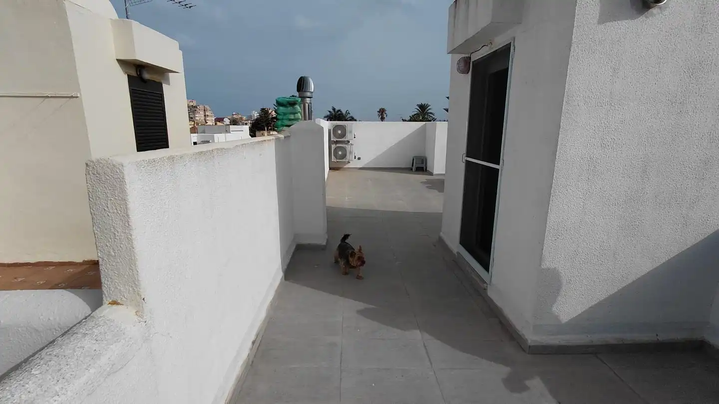 Terraza de Casa o chalet en venta en Tavernes de la Valldigna con Calefacción, Terraza y Amueblado