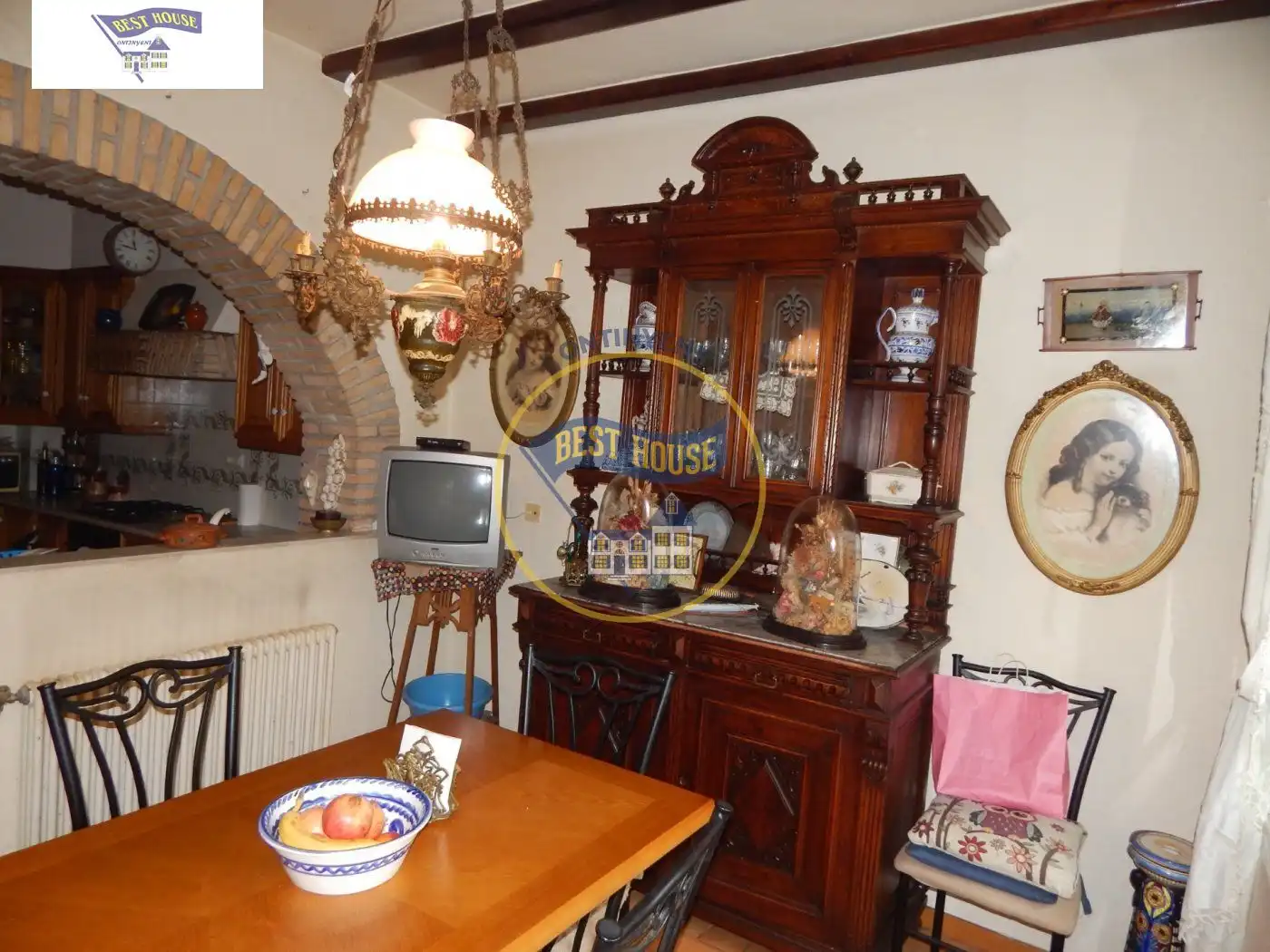 Dining room of Houses for sale in Ontinyent  with Private garden, Storage room and Swimming Pool