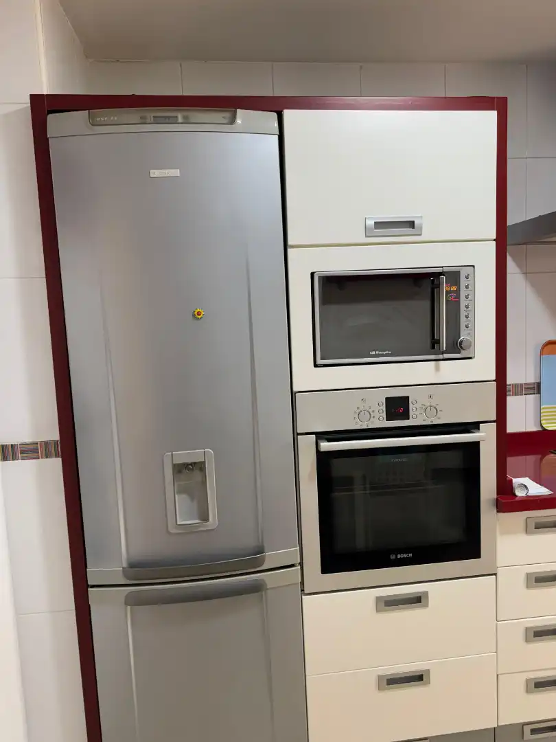 Cocina de Dúplex en venta en Alcázar de San Juan con Aire acondicionado, Calefacción y Amueblado