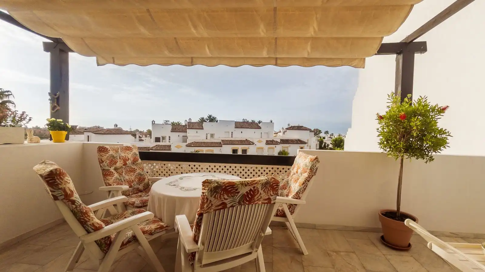 Terraza de Ático en venta en Estepona con Aire acondicionado, Terraza y Amueblado