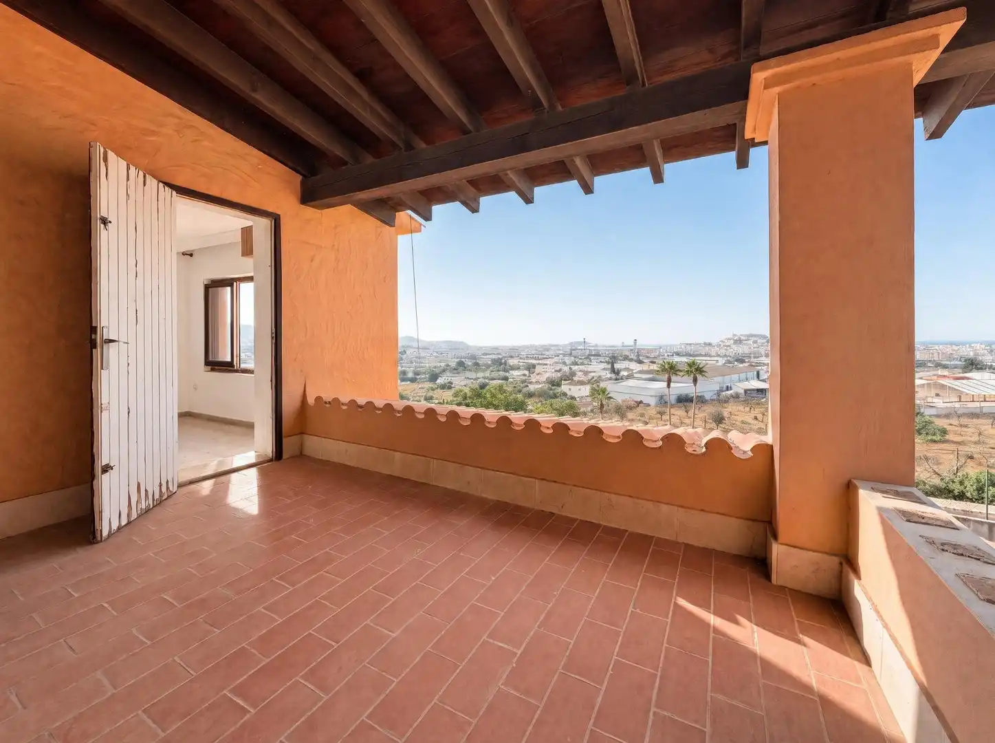Terrassa de Casa o xalet en venda en Santa Eulària des Riu amb Jardí privat, Terrassa i Traster