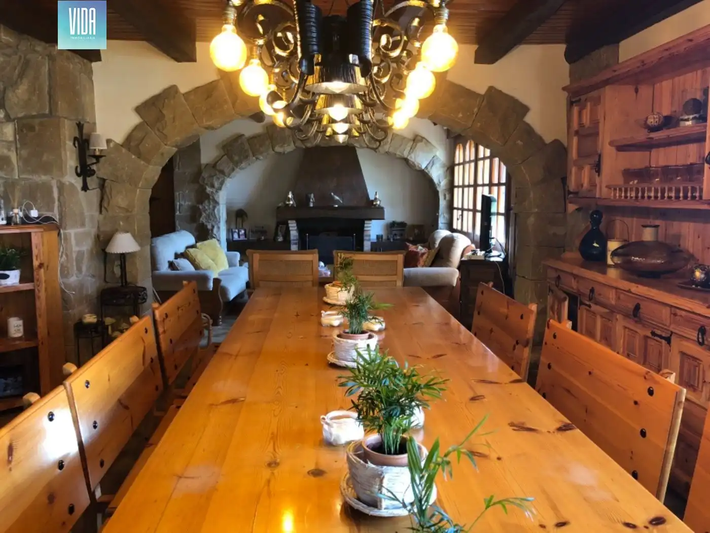 Dining room of Houses for sale in Calders  with Air Conditioner, Heating and Private garden