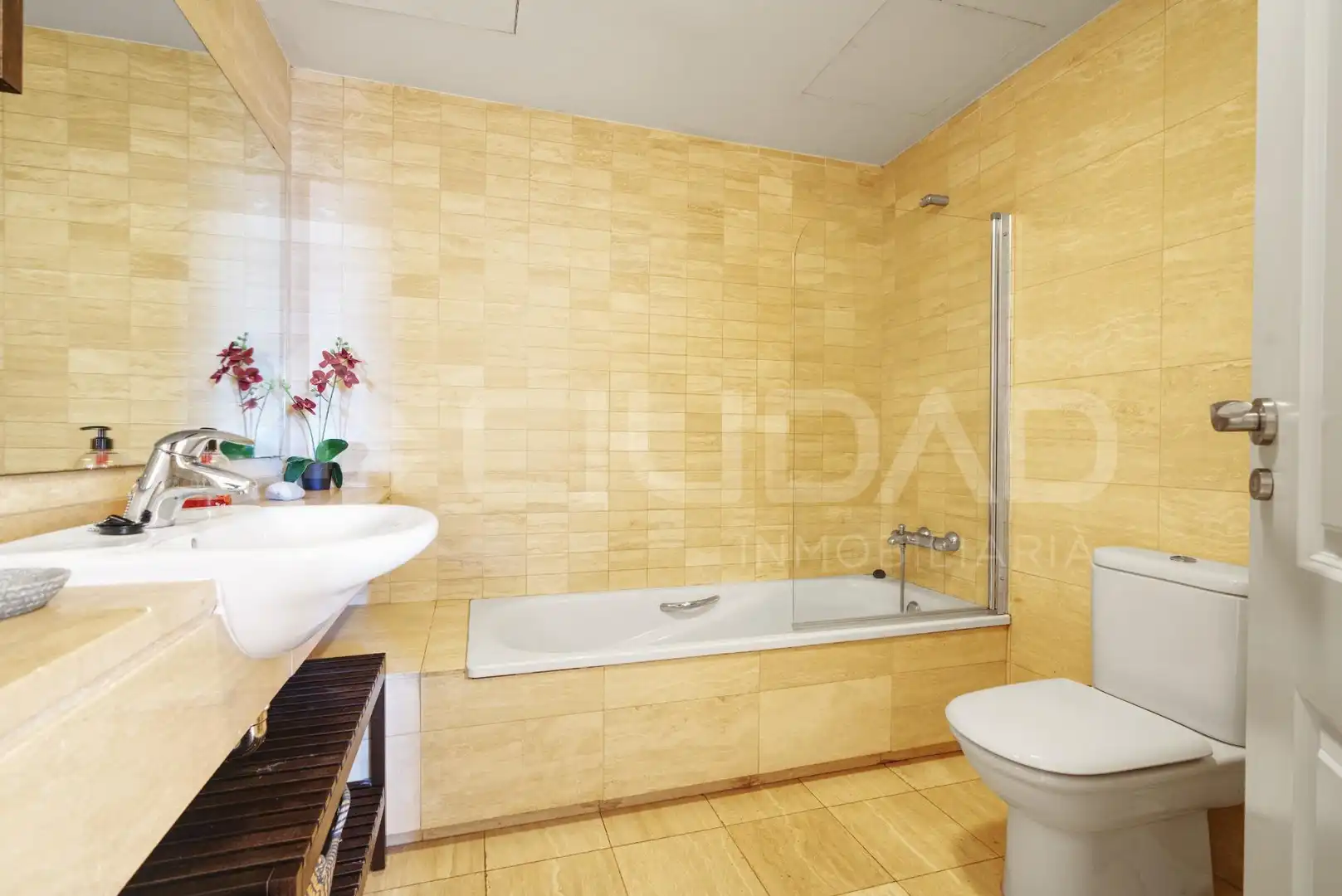 Baño de Apartamento en venta en San Juan de Aznalfarache con Aire acondicionado, Jardín privado y Terraza