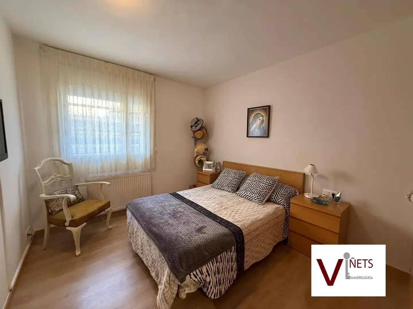 Schlafzimmer von Erdgeschoss zum Verkauf in La Garriga mit Heizung, Privatgarten und Parkett